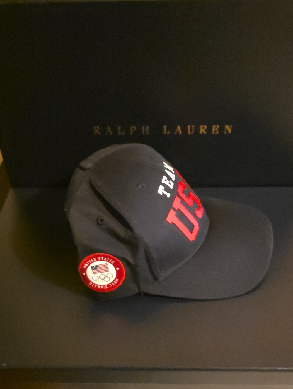 Ralph Lauren Team USA Embroidered Baseball Cap